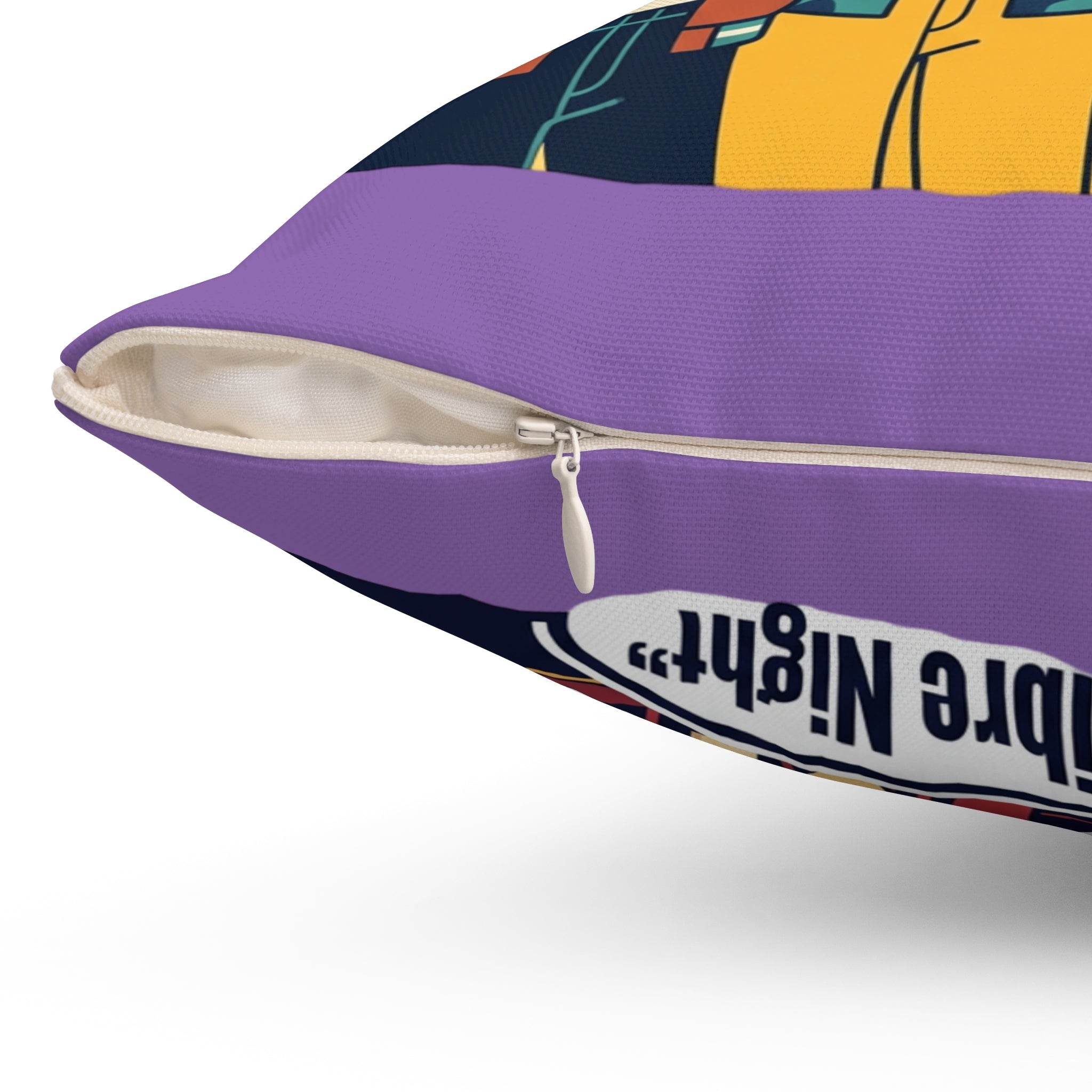 Spun Polyester Square Pillow