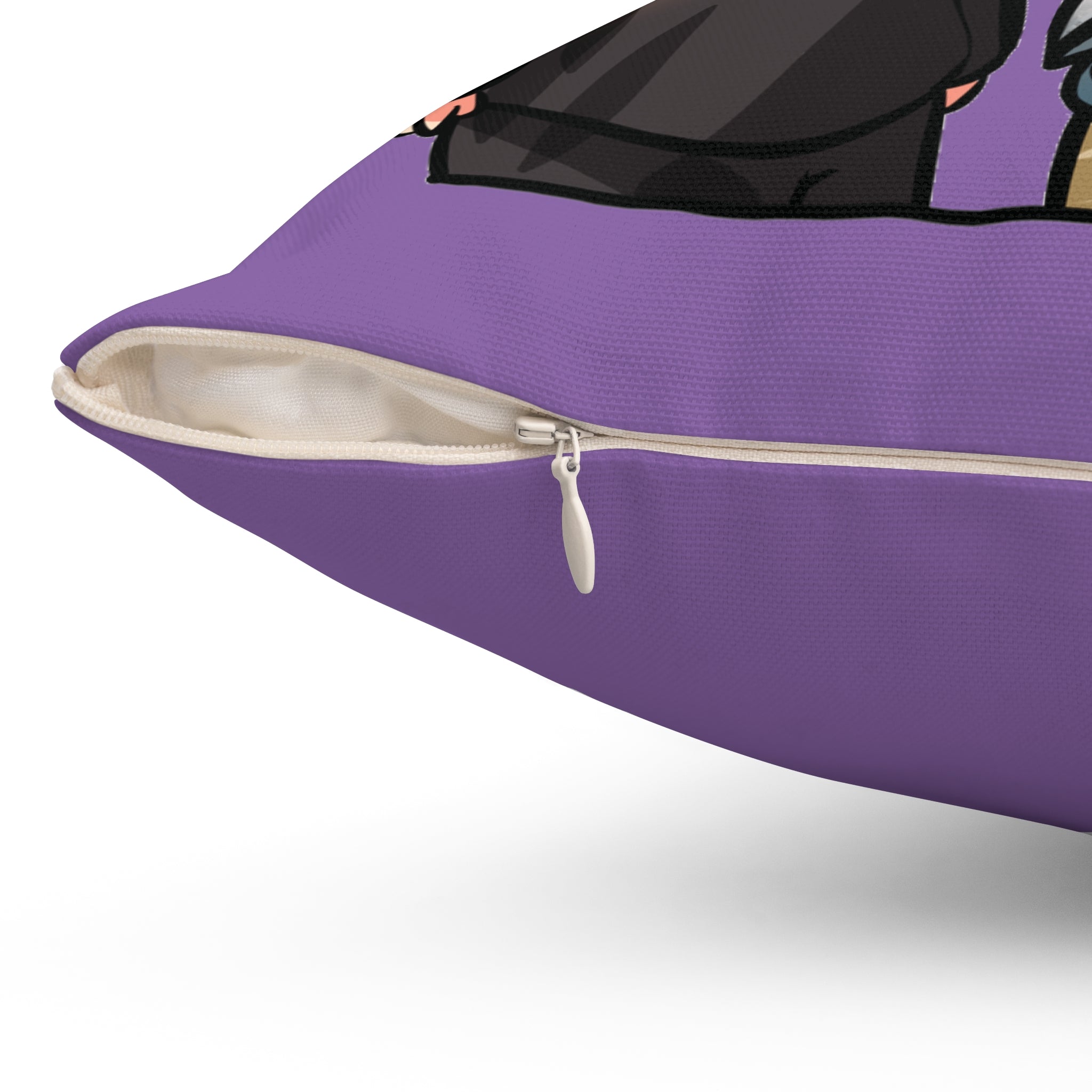 Spun Polyester Square Pillow