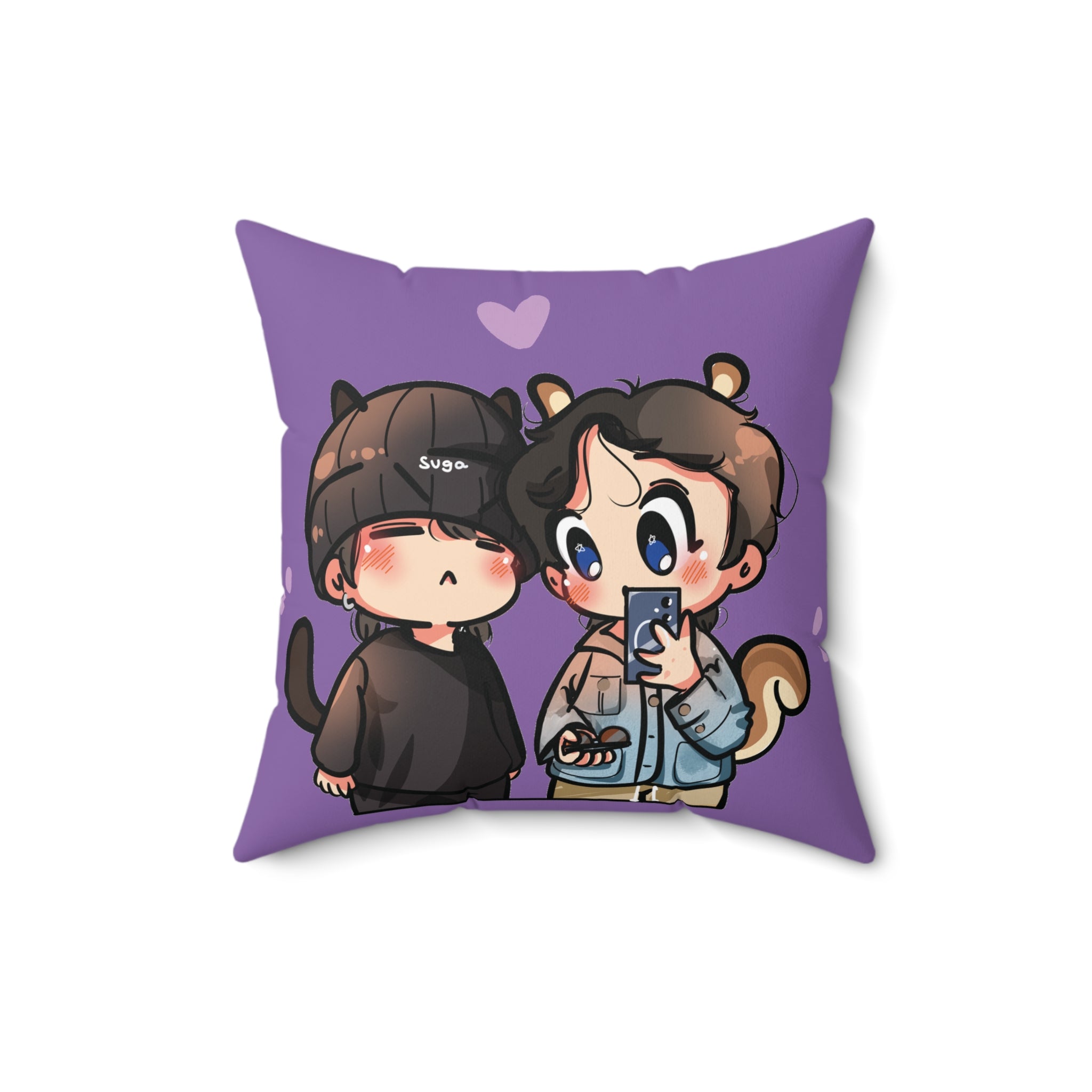 Spun Polyester Square Pillow