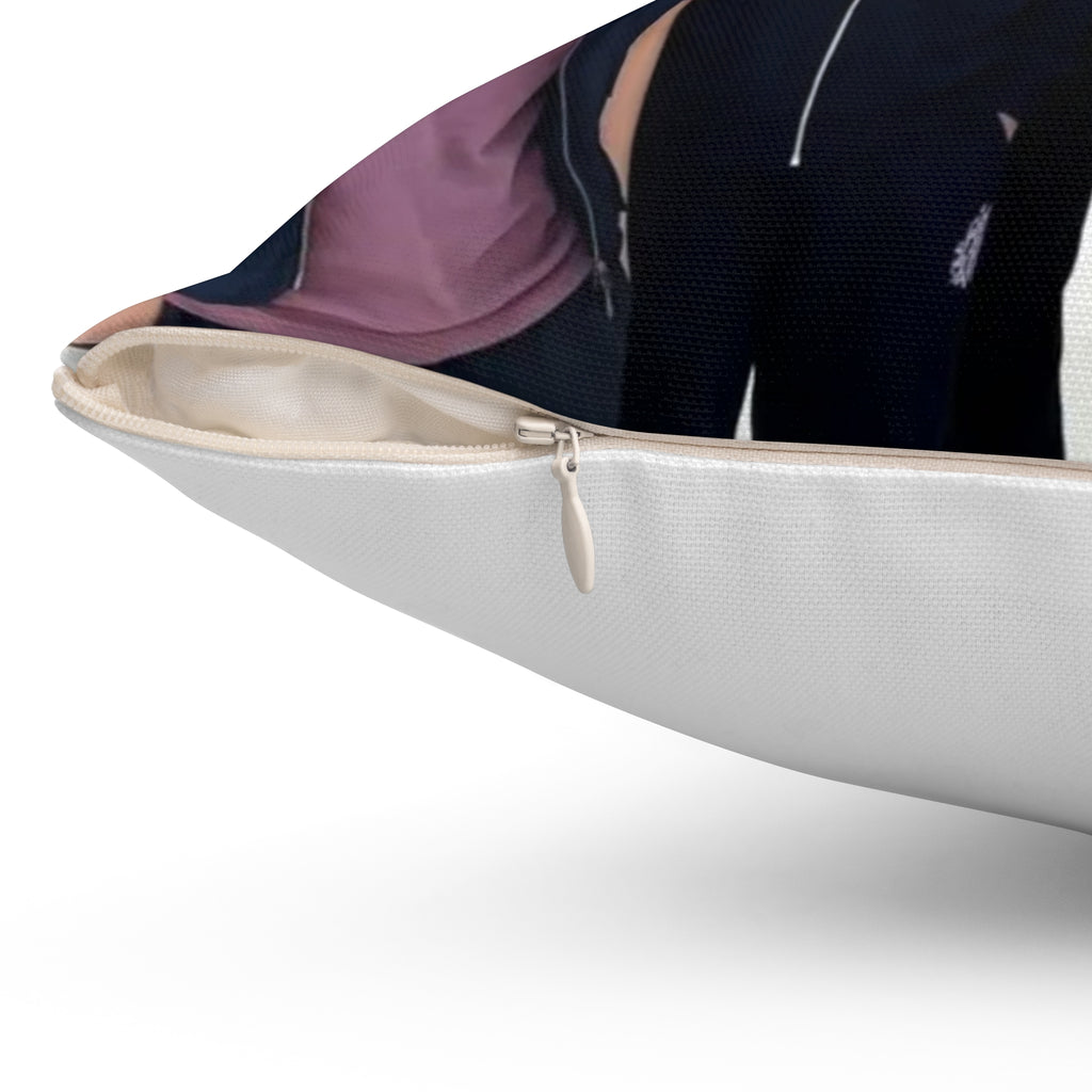Spun Polyester Square Pillow