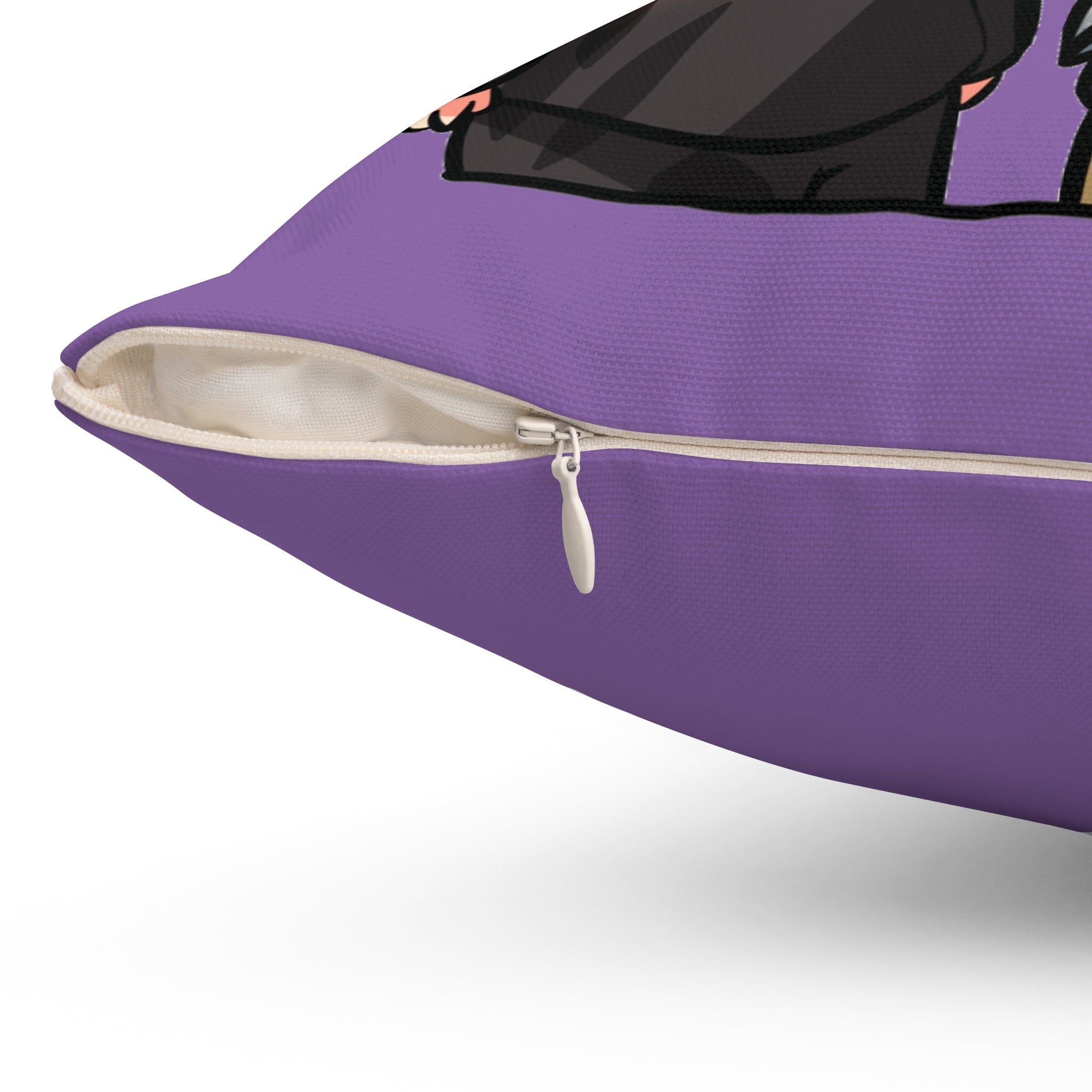 Spun Polyester Square Pillow