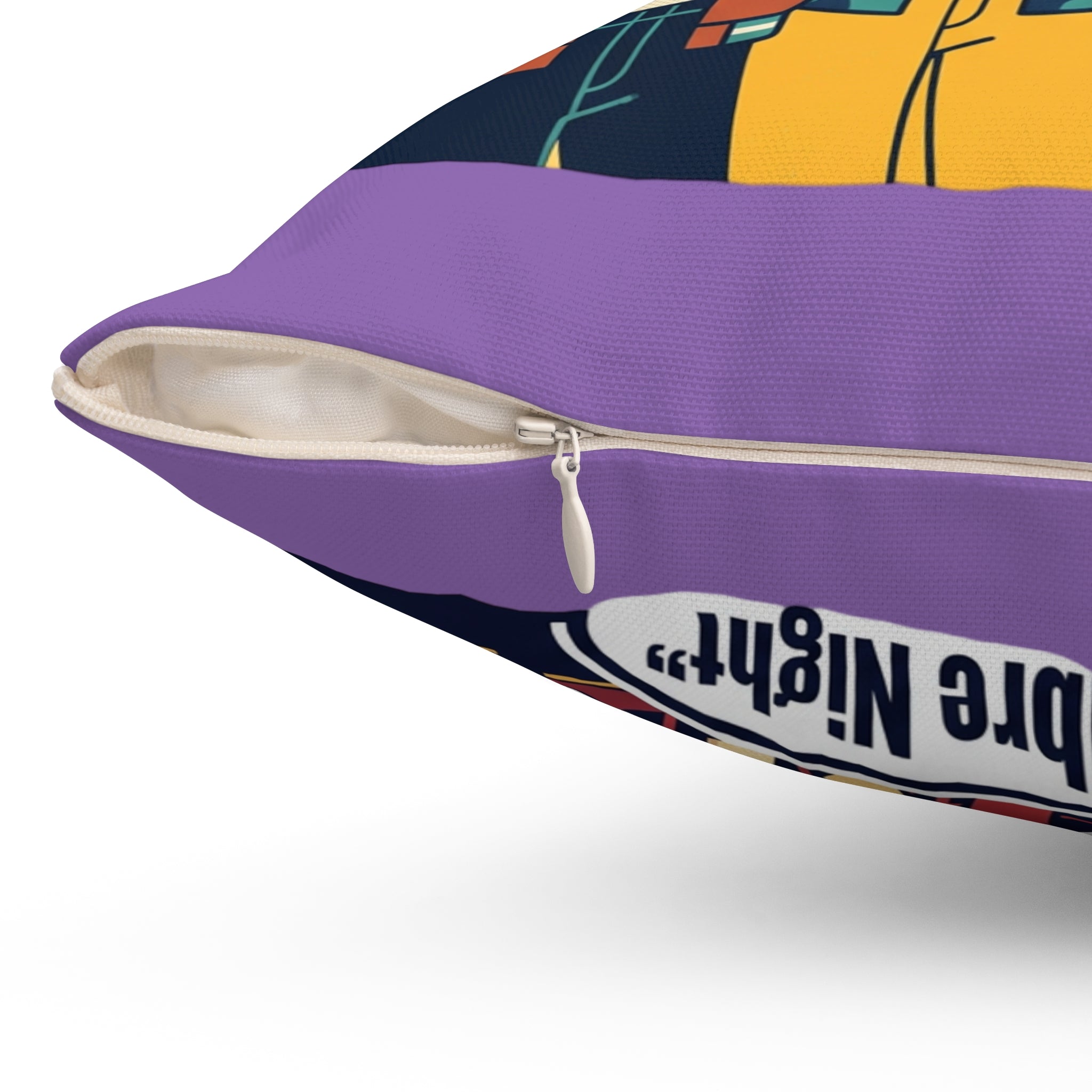 Spun Polyester Square Pillow